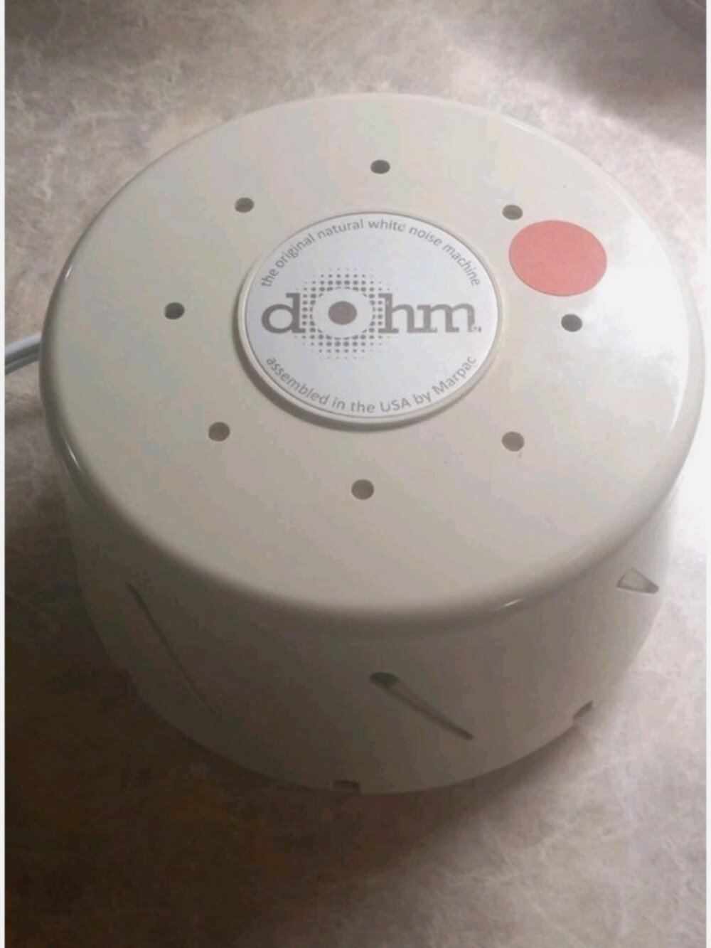 Yogasleep Dohm Classic White Noise Sound Machine Fan Based Sleep Therapy